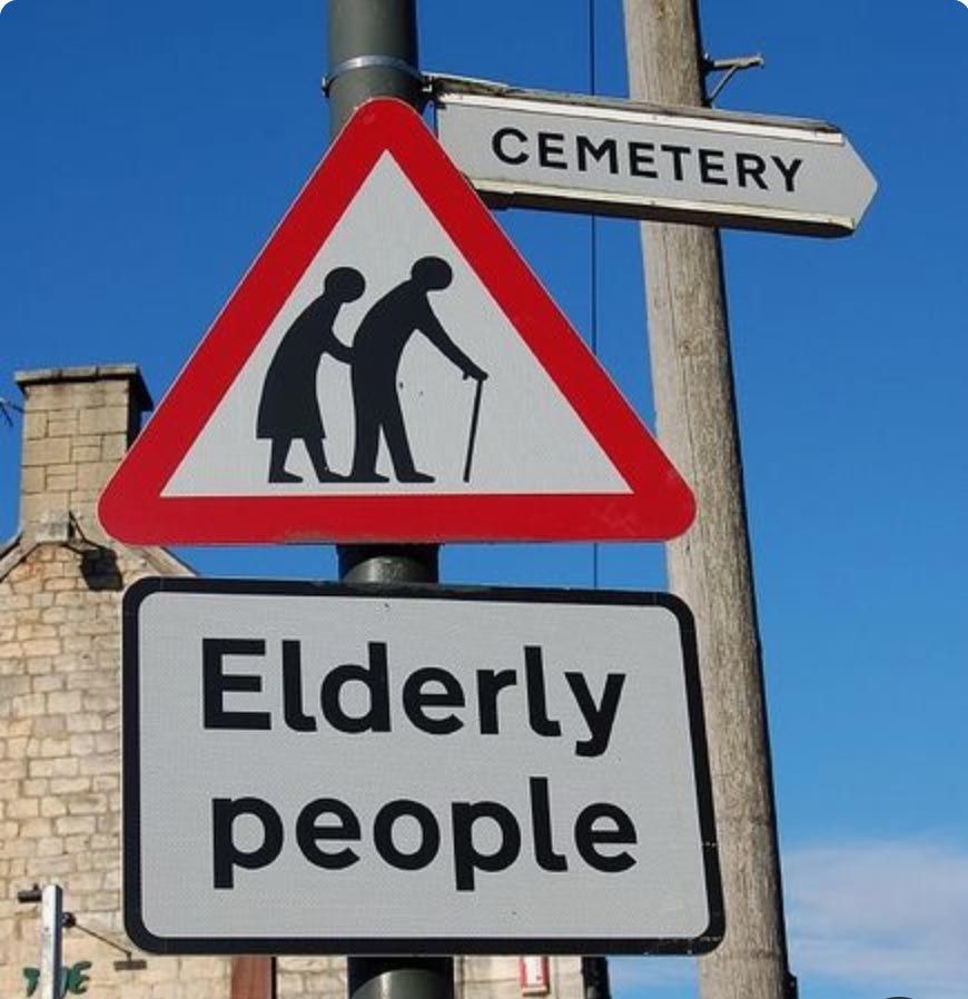 Elderly cemetary